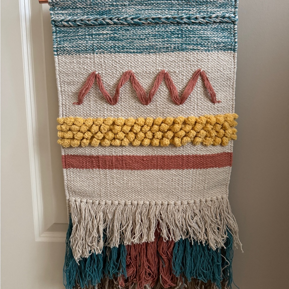 Handcrafted Multicolor Woven Wall Hanging